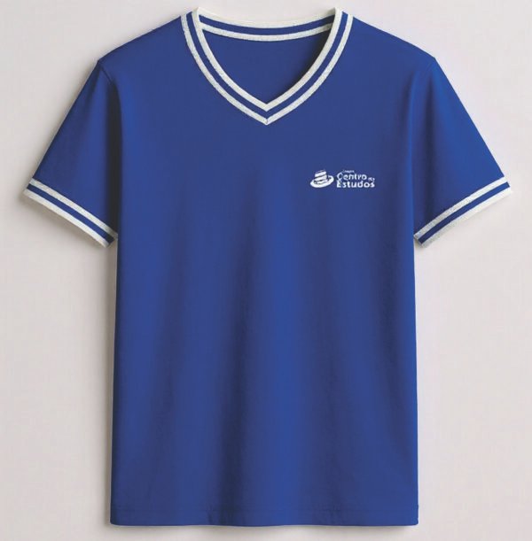 Camisa Azul- Ens. Fundamental (1° ao 9° ano)
